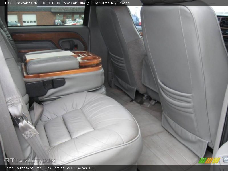 Silver Metallic / Pewter 1997 Chevrolet C/K 3500 C3500 Crew Cab Dually