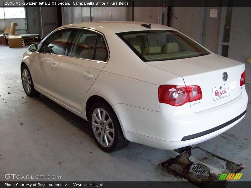 Campanella White / Pure Beige 2006 Volkswagen Jetta 2.0T Sedan