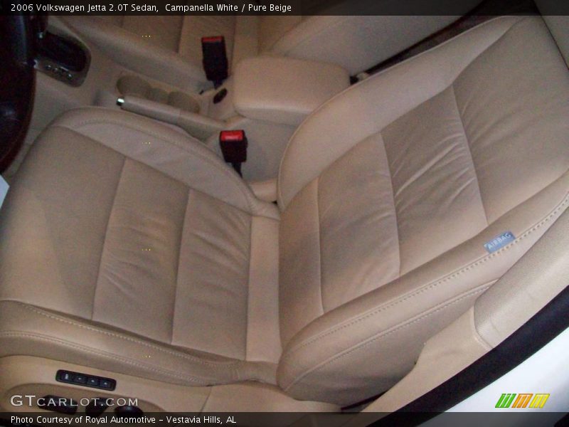 Campanella White / Pure Beige 2006 Volkswagen Jetta 2.0T Sedan