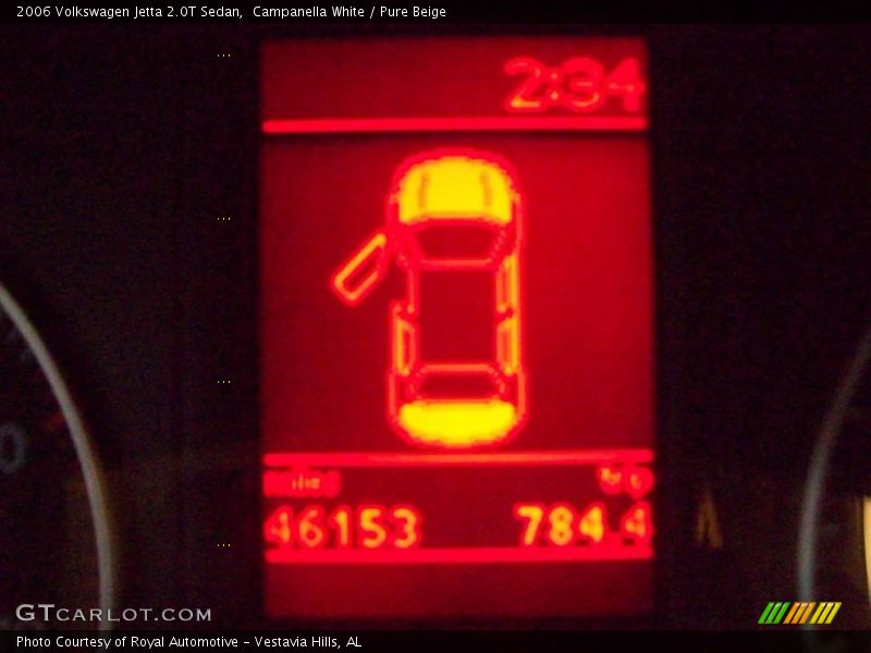 Campanella White / Pure Beige 2006 Volkswagen Jetta 2.0T Sedan
