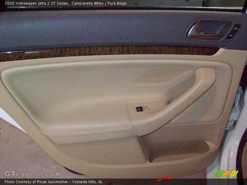 Campanella White / Pure Beige 2006 Volkswagen Jetta 2.0T Sedan