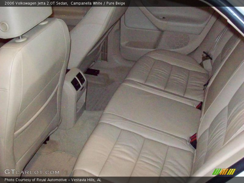 Campanella White / Pure Beige 2006 Volkswagen Jetta 2.0T Sedan