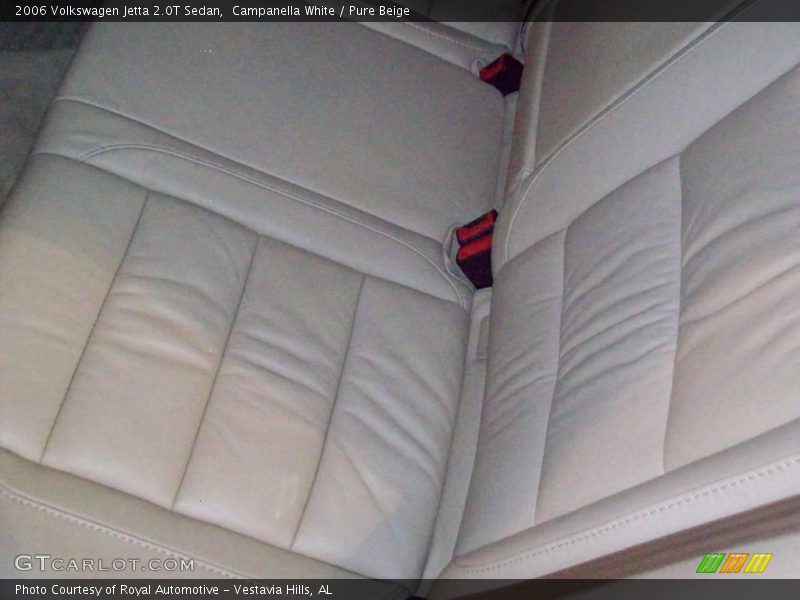 Campanella White / Pure Beige 2006 Volkswagen Jetta 2.0T Sedan