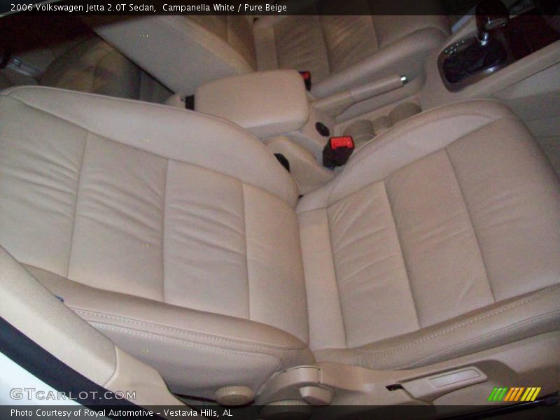 Campanella White / Pure Beige 2006 Volkswagen Jetta 2.0T Sedan
