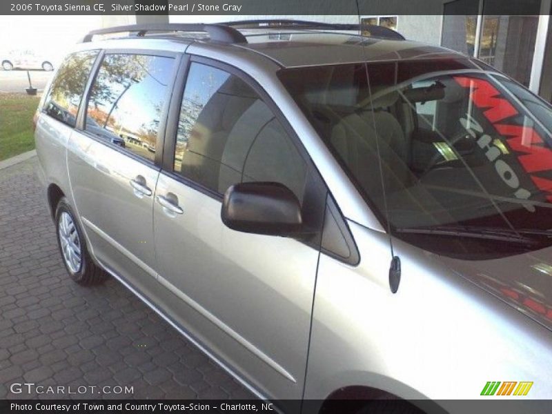 Silver Shadow Pearl / Stone Gray 2006 Toyota Sienna CE