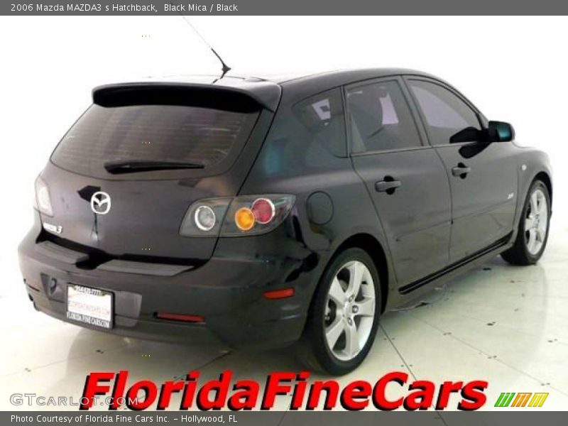 Black Mica / Black 2006 Mazda MAZDA3 s Hatchback