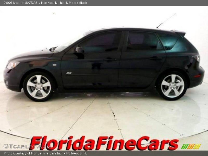 Black Mica / Black 2006 Mazda MAZDA3 s Hatchback