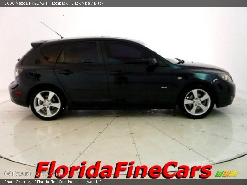 Black Mica / Black 2006 Mazda MAZDA3 s Hatchback
