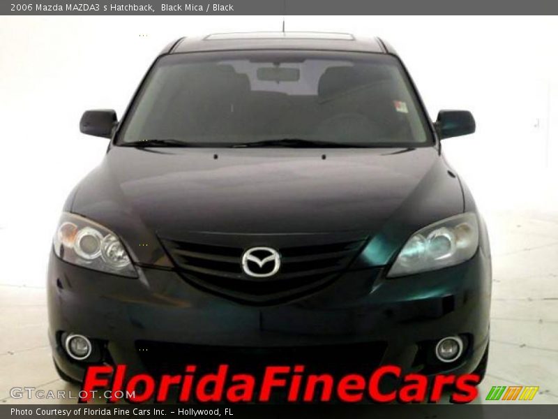 Black Mica / Black 2006 Mazda MAZDA3 s Hatchback