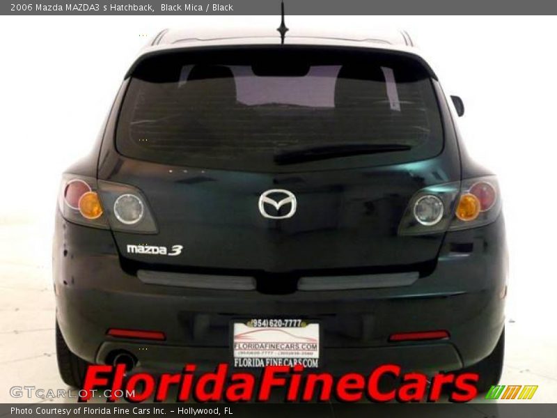 Black Mica / Black 2006 Mazda MAZDA3 s Hatchback