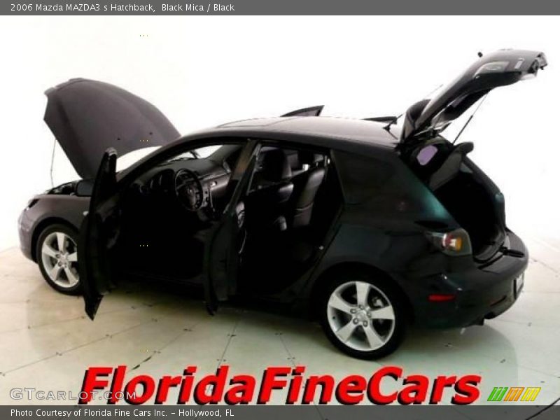 Black Mica / Black 2006 Mazda MAZDA3 s Hatchback