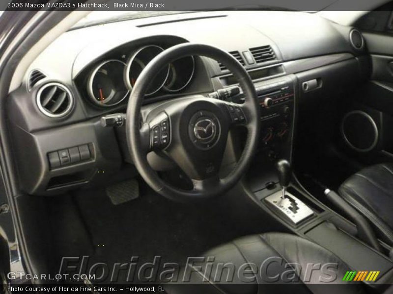 Black Mica / Black 2006 Mazda MAZDA3 s Hatchback
