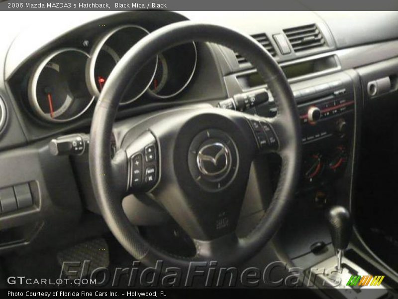 Black Mica / Black 2006 Mazda MAZDA3 s Hatchback