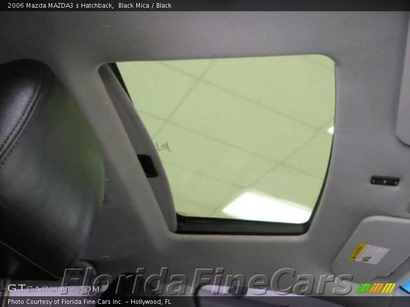 Black Mica / Black 2006 Mazda MAZDA3 s Hatchback