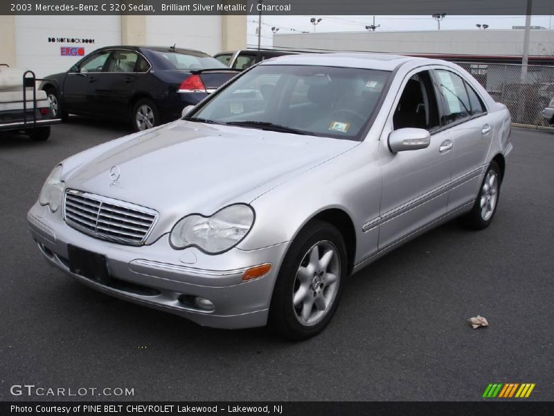 Brilliant Silver Metallic / Charcoal 2003 Mercedes-Benz C 320 Sedan