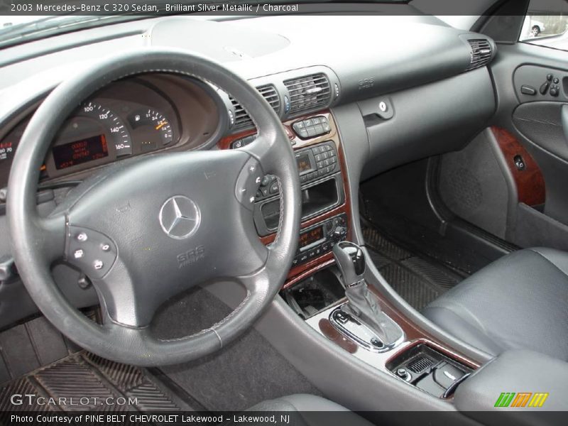 Brilliant Silver Metallic / Charcoal 2003 Mercedes-Benz C 320 Sedan
