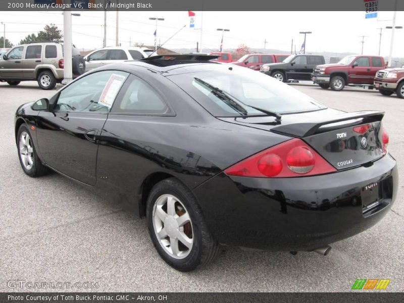 Black / Midnight Black 2000 Mercury Cougar V6