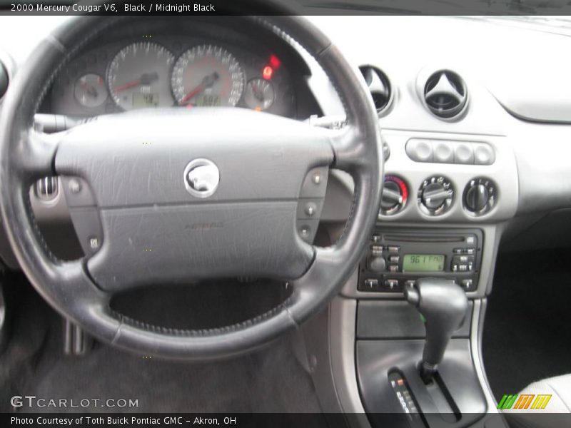 Black / Midnight Black 2000 Mercury Cougar V6