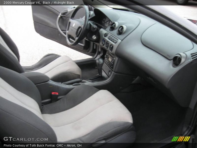 Black / Midnight Black 2000 Mercury Cougar V6