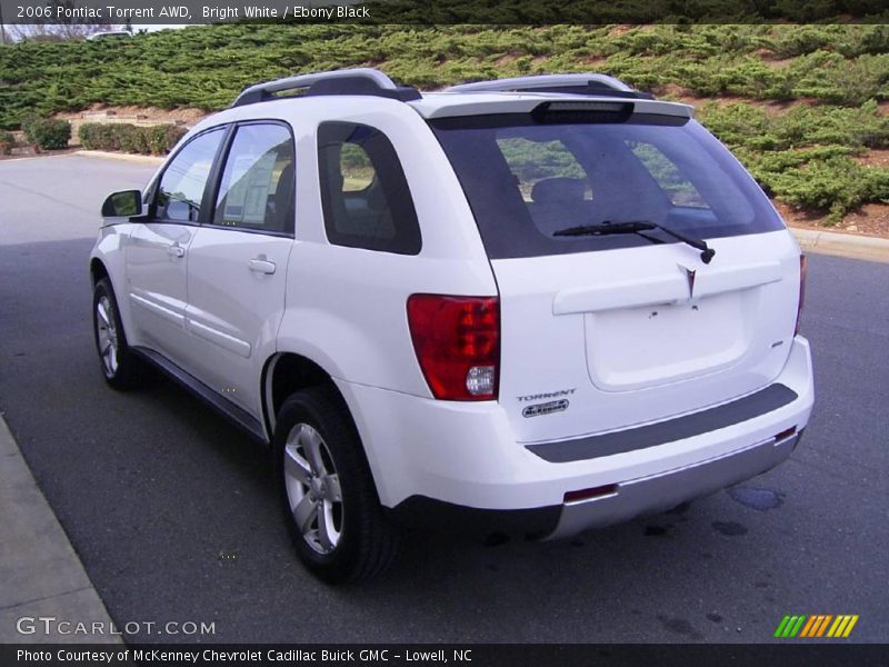 Bright White / Ebony Black 2006 Pontiac Torrent AWD