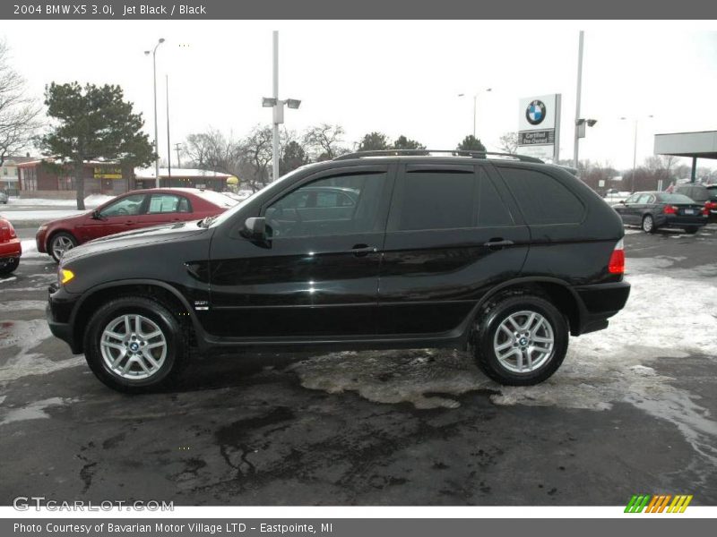 Jet Black / Black 2004 BMW X5 3.0i