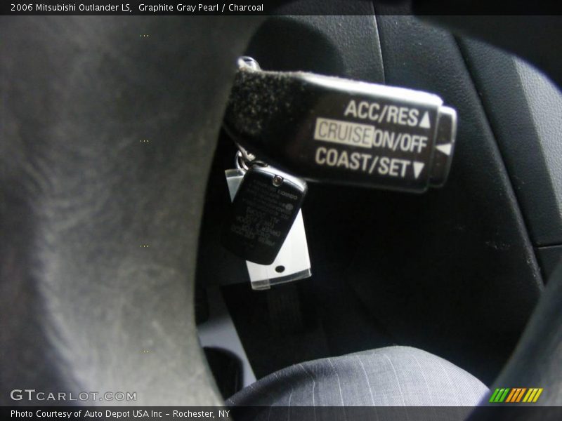 Graphite Gray Pearl / Charcoal 2006 Mitsubishi Outlander LS