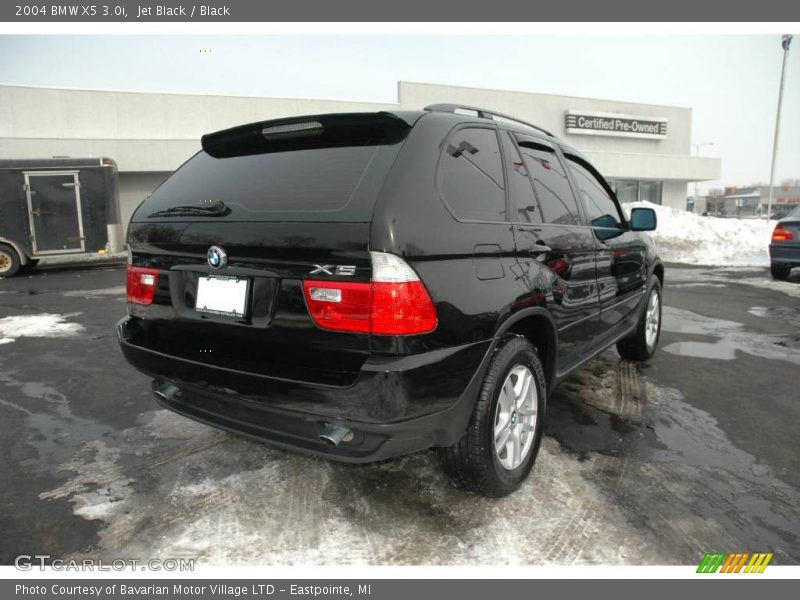 Jet Black / Black 2004 BMW X5 3.0i