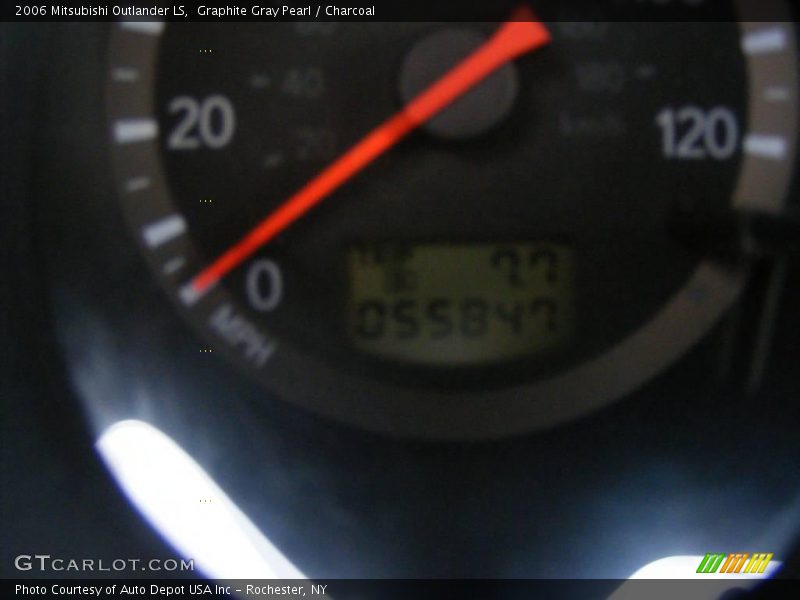 Graphite Gray Pearl / Charcoal 2006 Mitsubishi Outlander LS