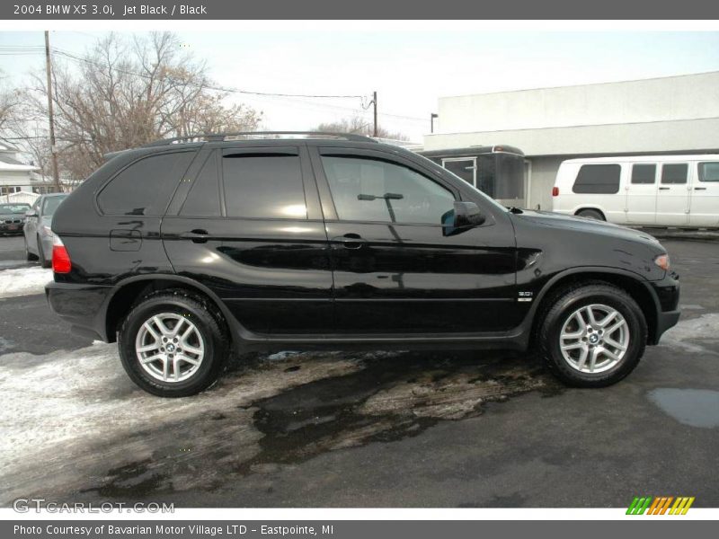 Jet Black / Black 2004 BMW X5 3.0i
