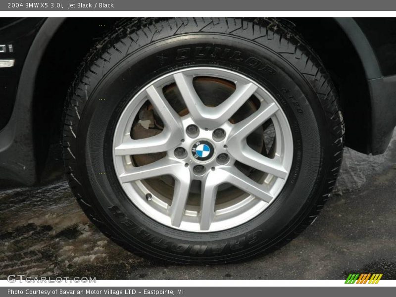 Jet Black / Black 2004 BMW X5 3.0i