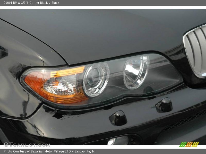 Jet Black / Black 2004 BMW X5 3.0i