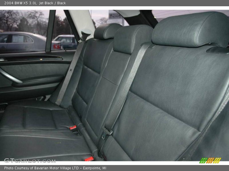 Jet Black / Black 2004 BMW X5 3.0i