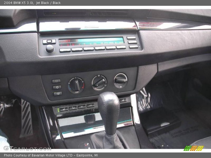 Jet Black / Black 2004 BMW X5 3.0i