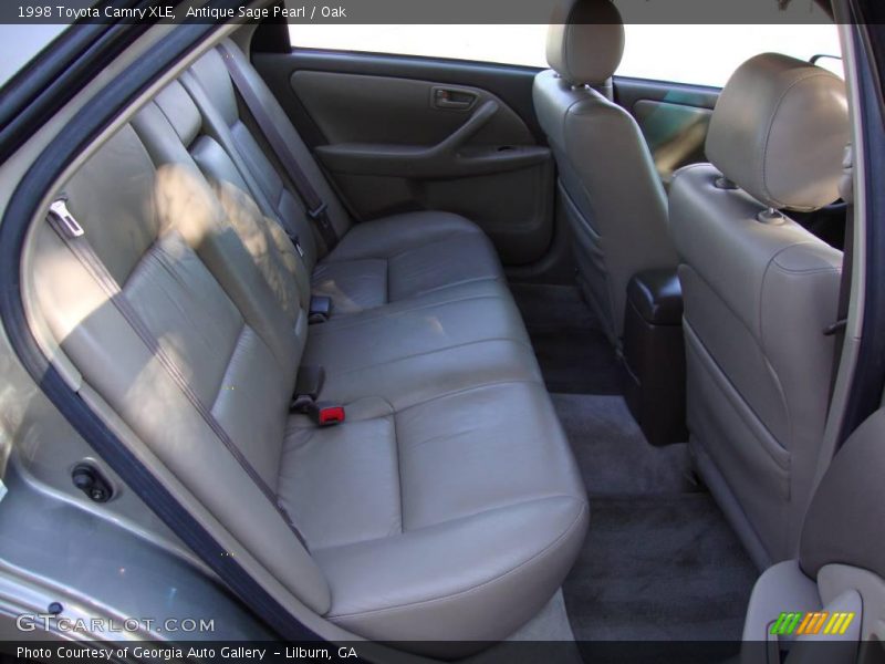 Antique Sage Pearl / Oak 1998 Toyota Camry XLE