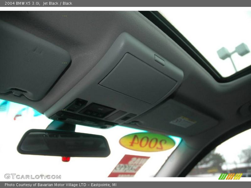 Jet Black / Black 2004 BMW X5 3.0i