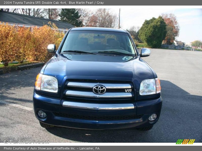 Blue Marlin Pearl / Gray 2004 Toyota Tundra SR5 Double Cab 4x4