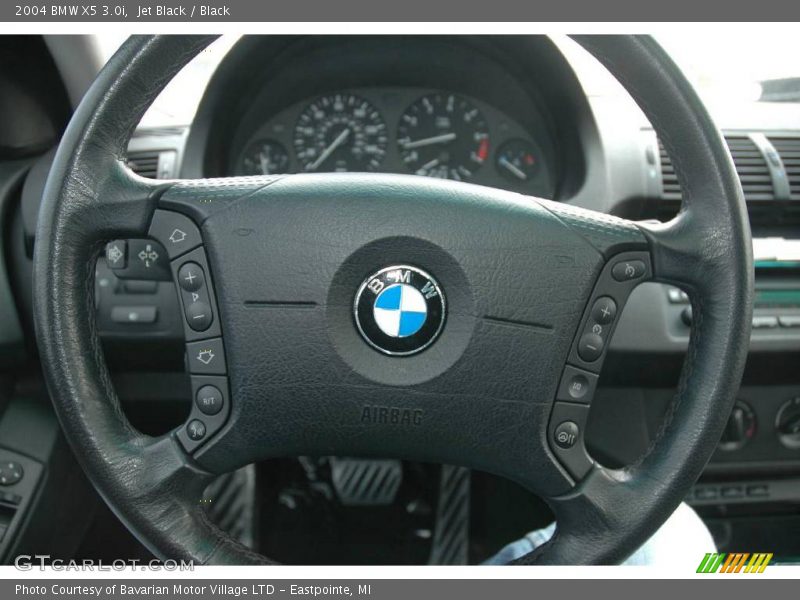 Jet Black / Black 2004 BMW X5 3.0i