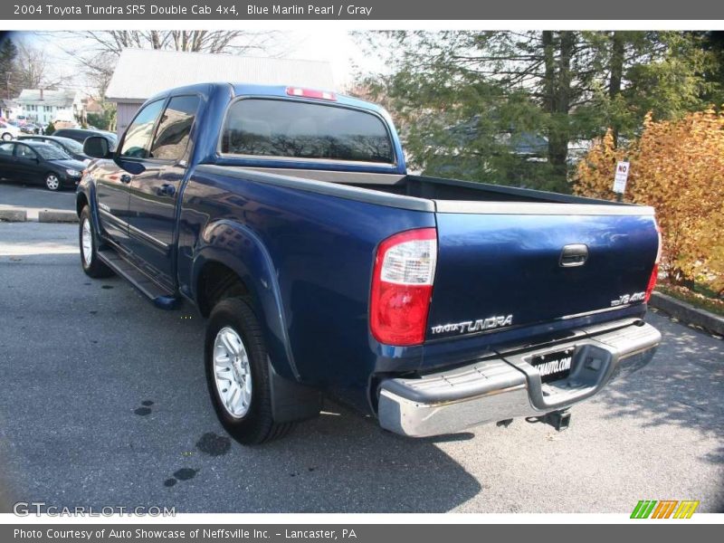 Blue Marlin Pearl / Gray 2004 Toyota Tundra SR5 Double Cab 4x4