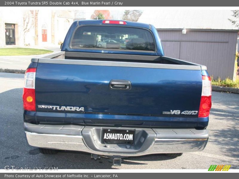 Blue Marlin Pearl / Gray 2004 Toyota Tundra SR5 Double Cab 4x4