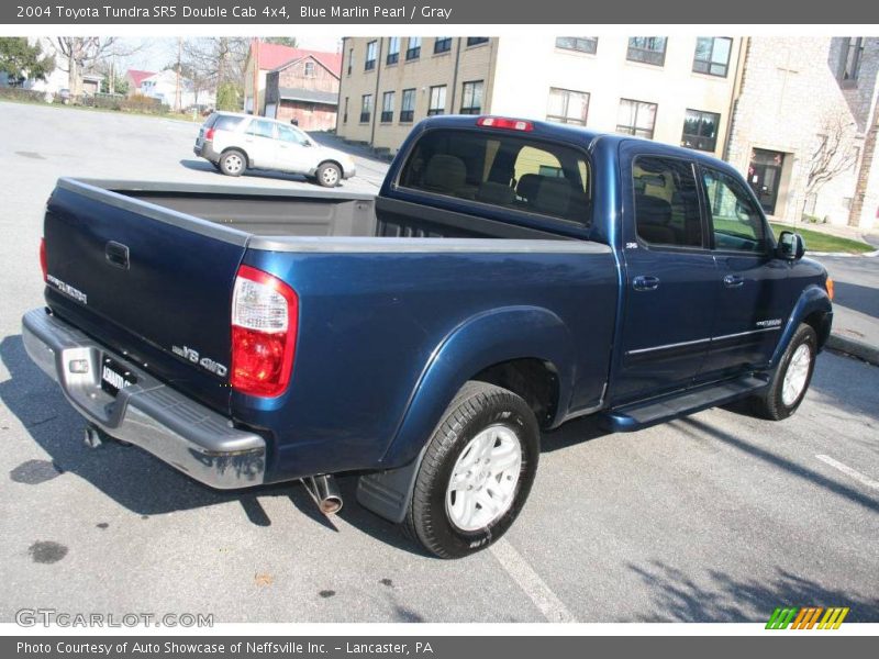 Blue Marlin Pearl / Gray 2004 Toyota Tundra SR5 Double Cab 4x4