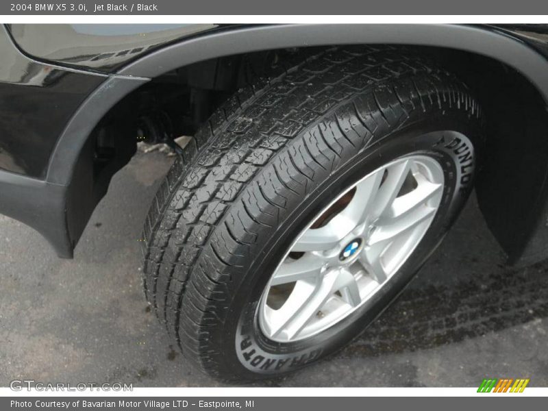 Jet Black / Black 2004 BMW X5 3.0i