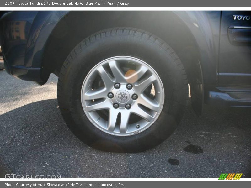 Blue Marlin Pearl / Gray 2004 Toyota Tundra SR5 Double Cab 4x4