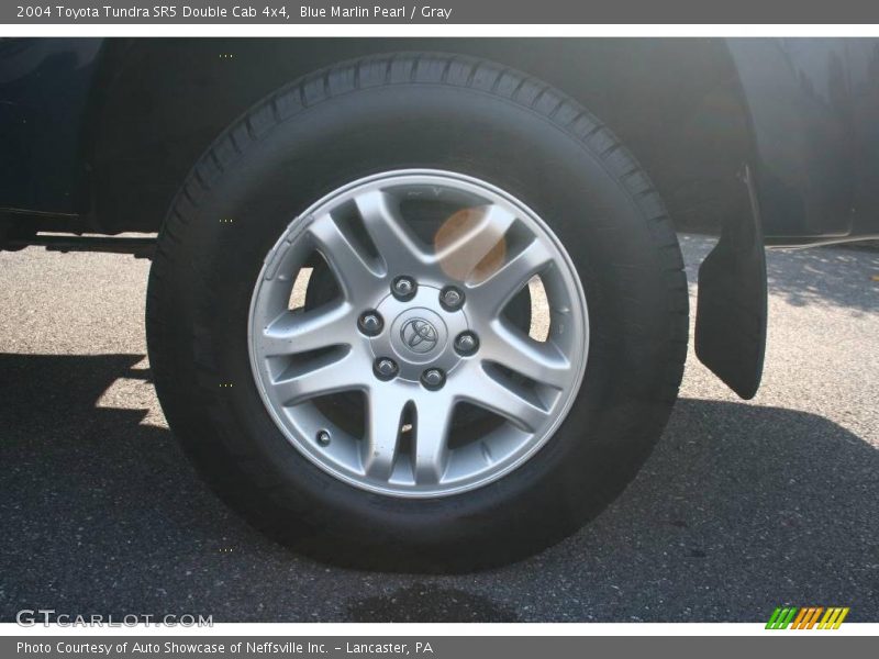 Blue Marlin Pearl / Gray 2004 Toyota Tundra SR5 Double Cab 4x4