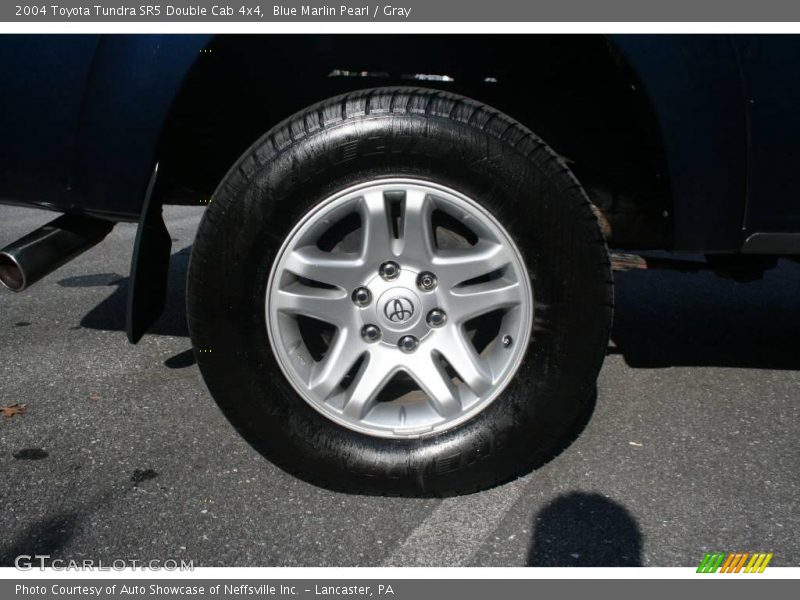 Blue Marlin Pearl / Gray 2004 Toyota Tundra SR5 Double Cab 4x4