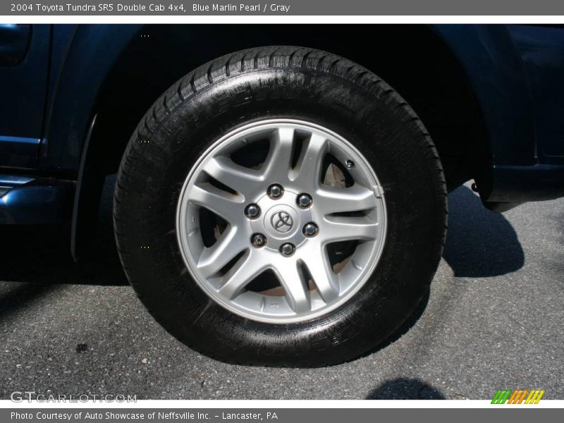 Blue Marlin Pearl / Gray 2004 Toyota Tundra SR5 Double Cab 4x4