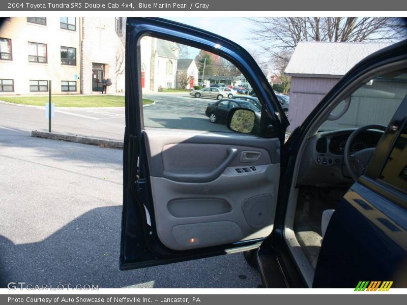 Blue Marlin Pearl / Gray 2004 Toyota Tundra SR5 Double Cab 4x4