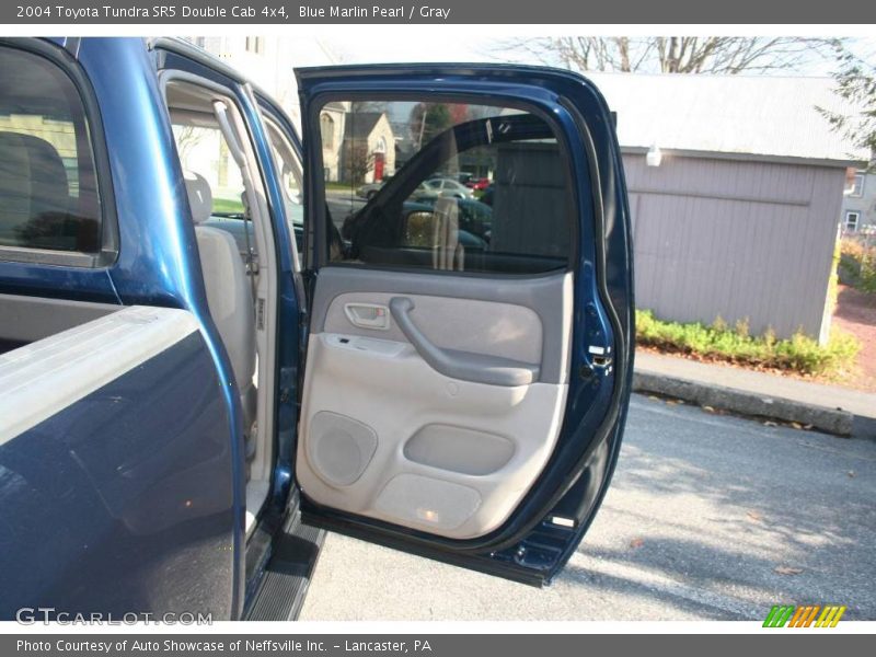 Blue Marlin Pearl / Gray 2004 Toyota Tundra SR5 Double Cab 4x4