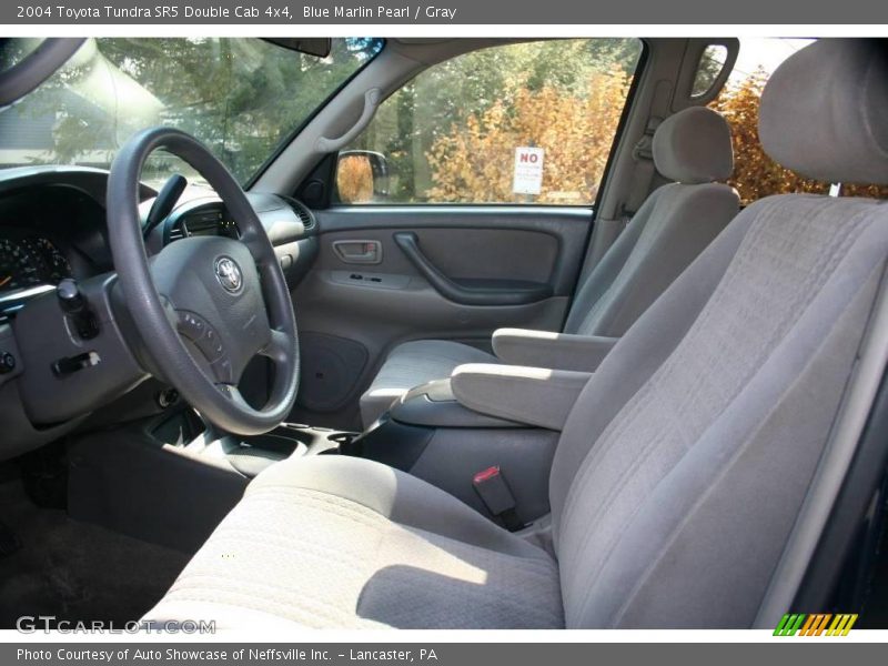 Blue Marlin Pearl / Gray 2004 Toyota Tundra SR5 Double Cab 4x4