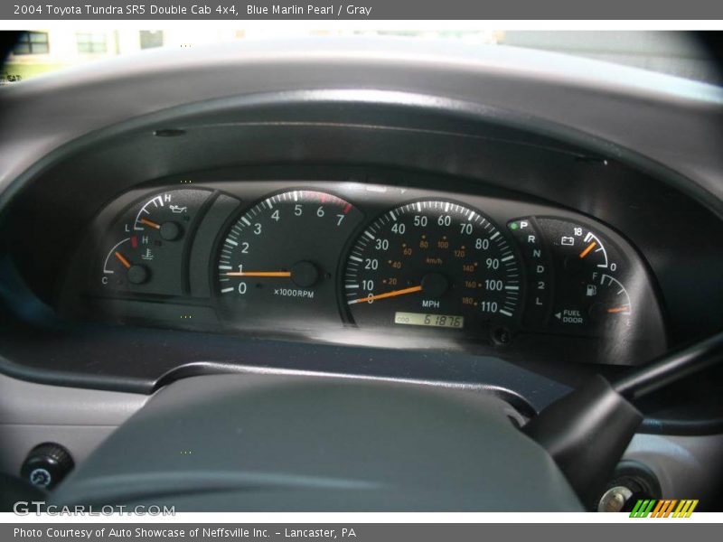 Blue Marlin Pearl / Gray 2004 Toyota Tundra SR5 Double Cab 4x4