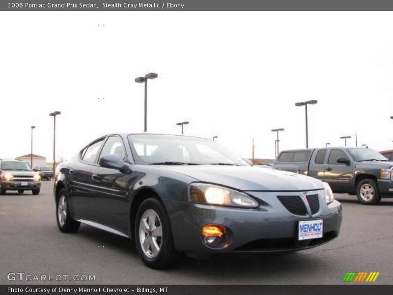 Stealth Gray Metallic / Ebony 2006 Pontiac Grand Prix Sedan